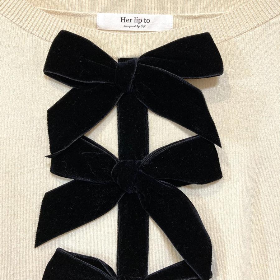 未使用 24AW Herlipto ハーリップトゥ Simone Knit Mini Dress ニット