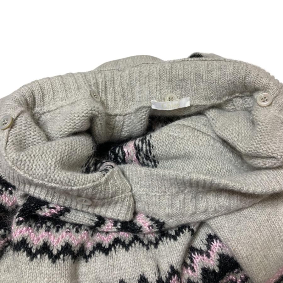 Chloe（クロエ） 良品 フェアアイル アンゴラ カシミヤブレンド ニット
