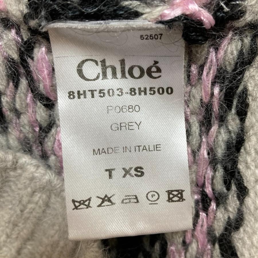 Chloe（クロエ） 良品 フェアアイル アンゴラ カシミヤブレンド ニット