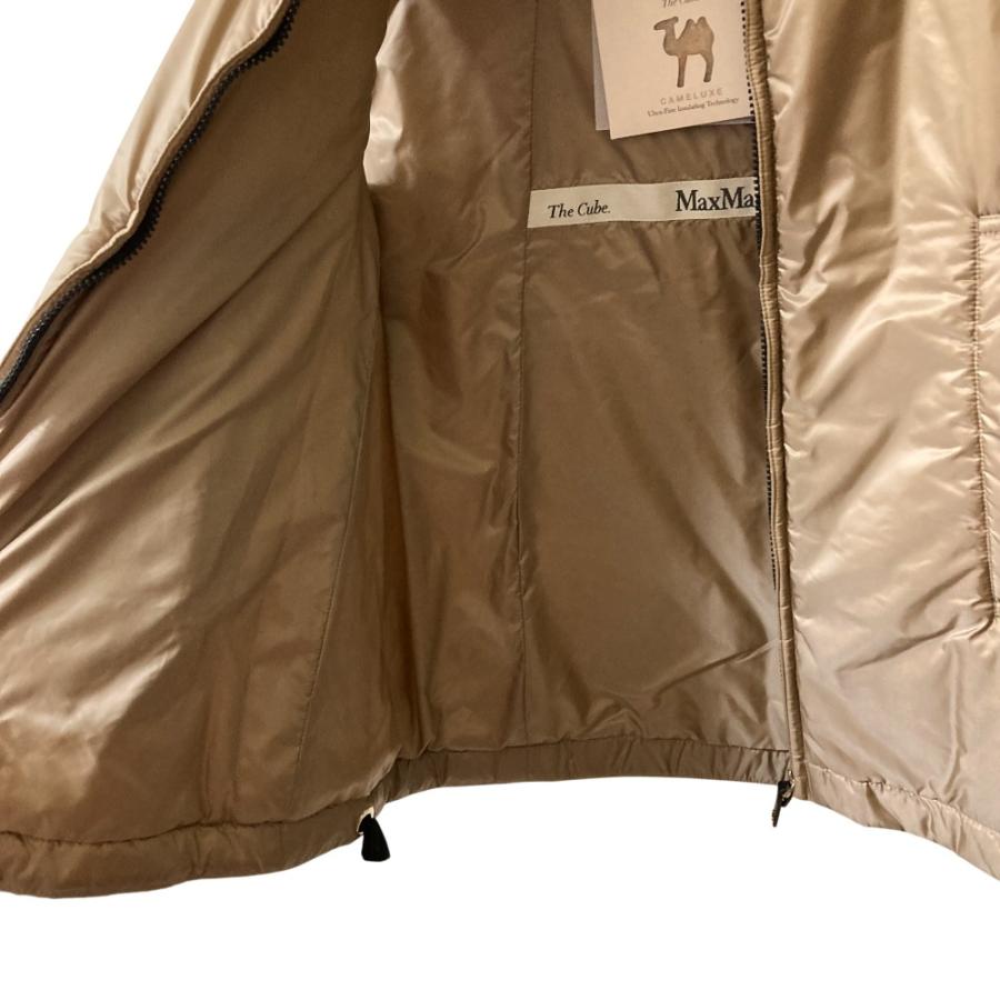 未使用 25SS Max Mara マックスマーラ The Cube GREENVE CAMLUXE パディング ベスト サイズ40 ブラウン  レディース 古着 中古 USED Max Mara（マックスマーラ） 未使用 25SS Max Mara The Cube GREENVE