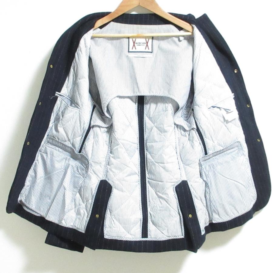 MONCLER GAMME BLEU ストライプジャケット モンクレール MONCLER（モンクレール） 良品 MONCLER GAMME BLEU モンクレールガム