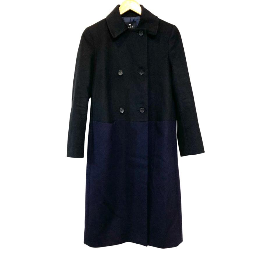 【美品】Paul Smith ネイビーコート Paul Smith（ポール・スミス） 美品 PS Paul Smith 裏地プリント バイ