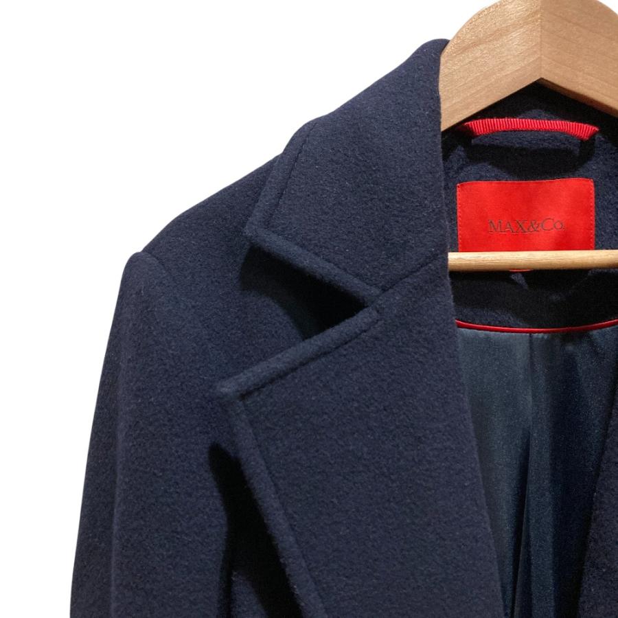 美品 24AW MAX&Co. マックスアンドコー LONGRUN ウール ロングコート 