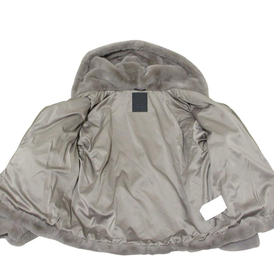 美品 24AW TATRAS タトラス YUMOLA ユモラ ボアブルゾン ジャケット LTAT24A4906 2 グレー レディース 古着 中古の画像