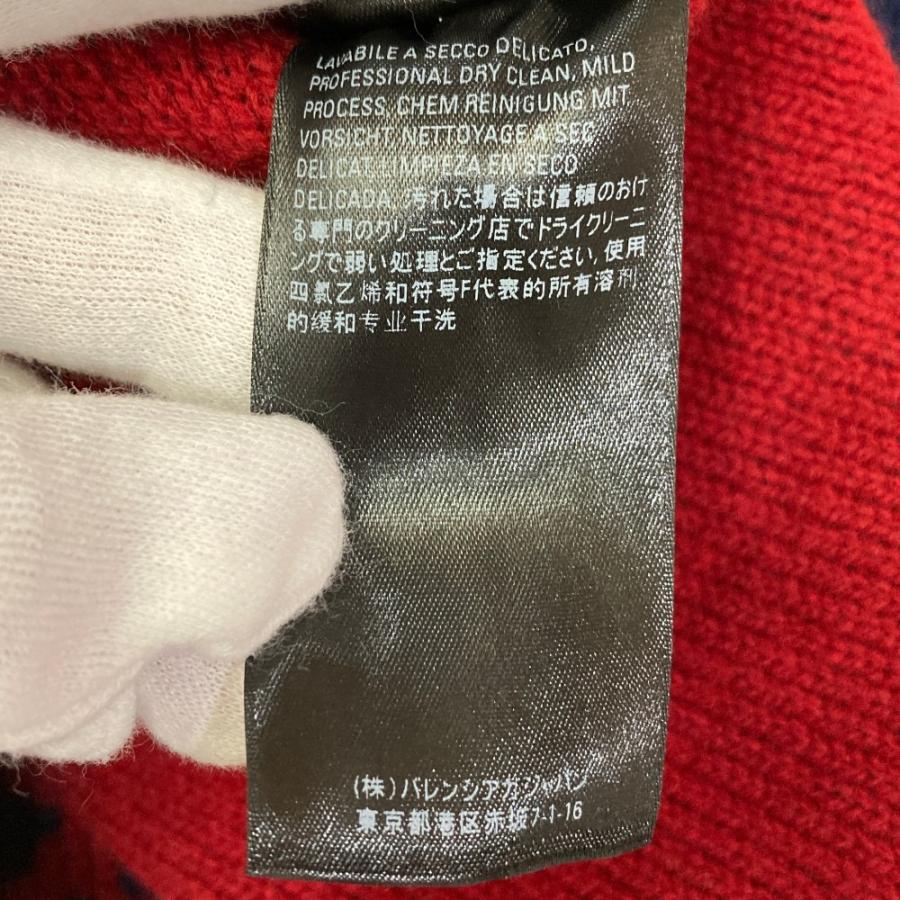 BALENCIAGA（バレンシアガ） 美品 ロゴジャガード ニットセーター S