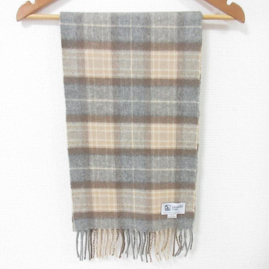 Johnstons of Elgin（ジョンストンズ オブ エルガン） 美品 チェック