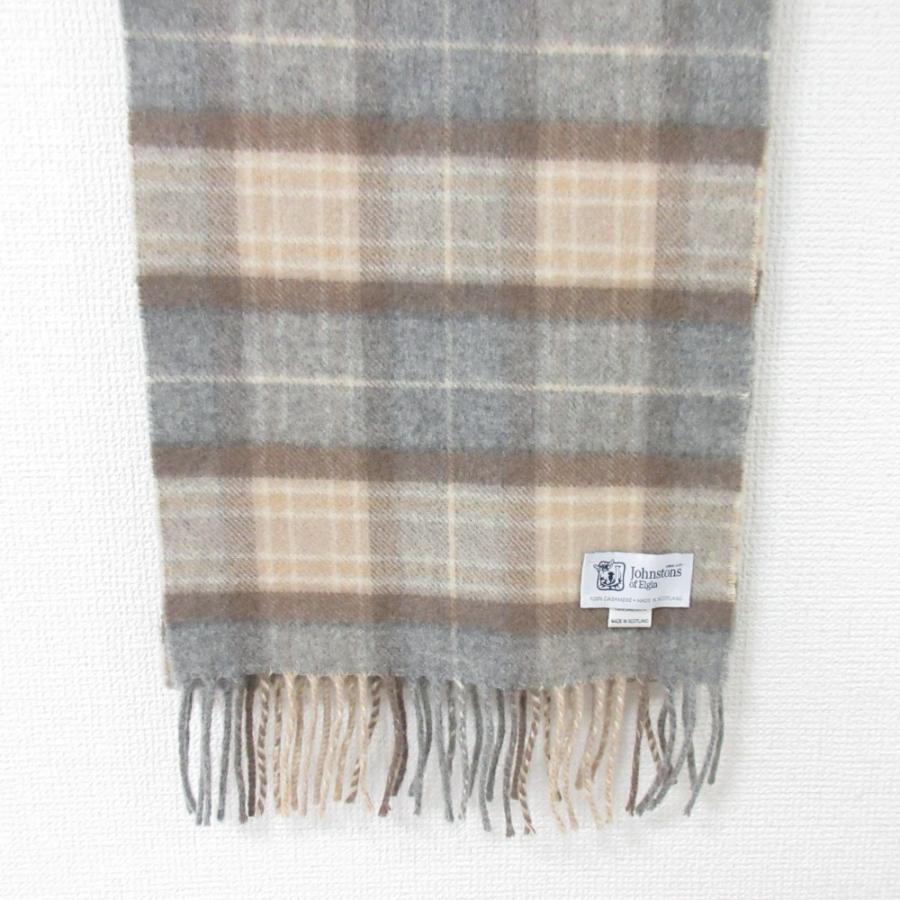 Johnstons of Elgin（ジョンストンズ オブ エルガン） 美品 チェック