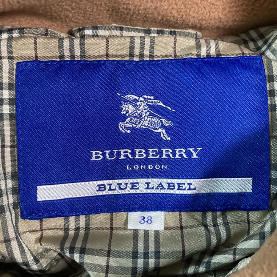BURBERRY BLUE LABEL（バーバリーブルーレーベル） 美品 ブード付き
