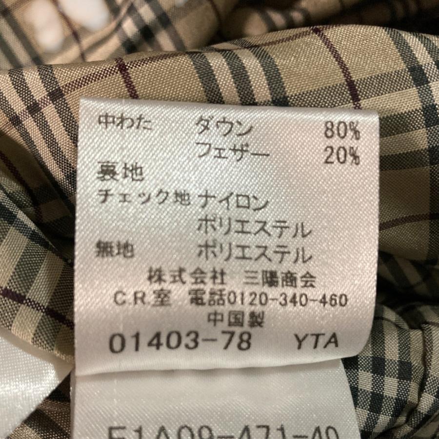 BURBERRY BLUE LABEL（バーバリーブルーレーベル） 美品 ブード付き