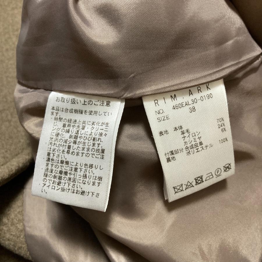 RIM.ARK 良品 リムアーク Cashmere blend poncho CT コート サイズ38