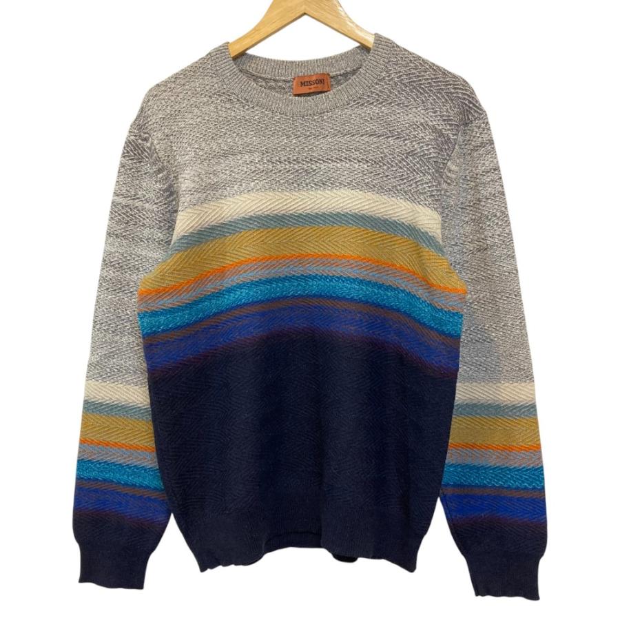 ミッソーニ メンズ 長袖 ニット 50サイズ ミッソーニ(Missoni) メンズ 