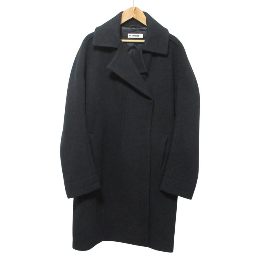 JIL SANDER（ジルサンダー） 美品 ウール タック ロングコート サイズ