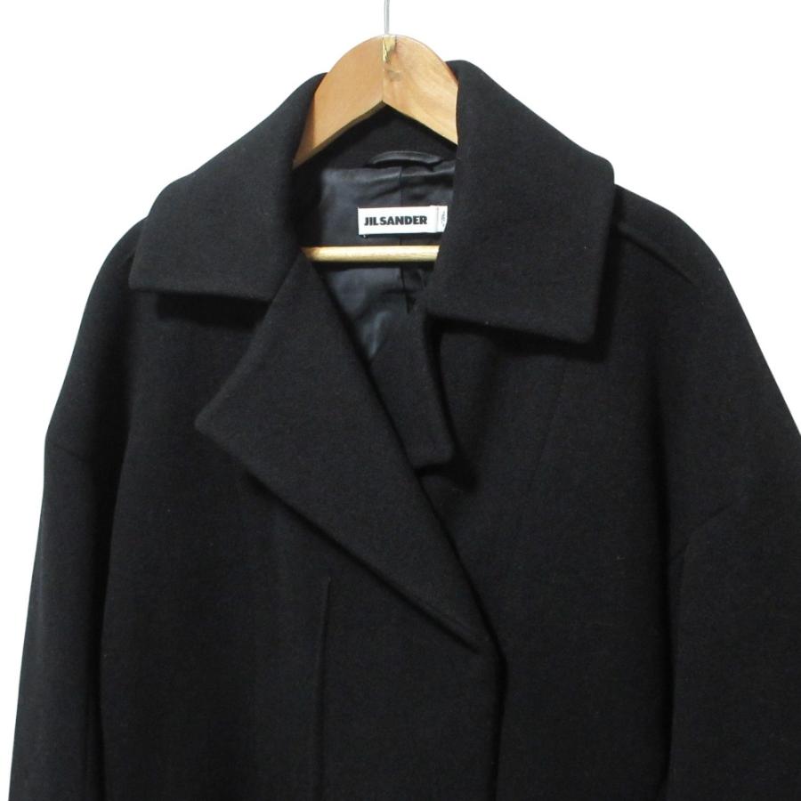 JIL SANDER（ジルサンダー） 美品 ウール タック ロングコート サイズ