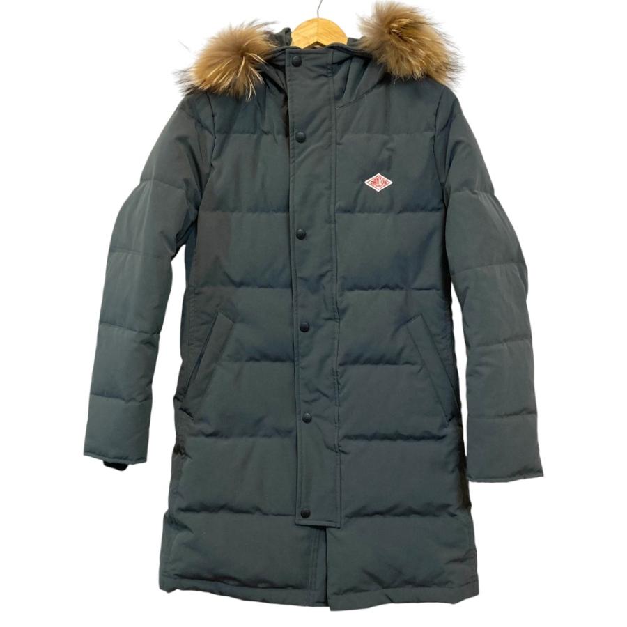 Danton（ダントン） 美品 フード付き ロングダウンコート JD-8744 LAS