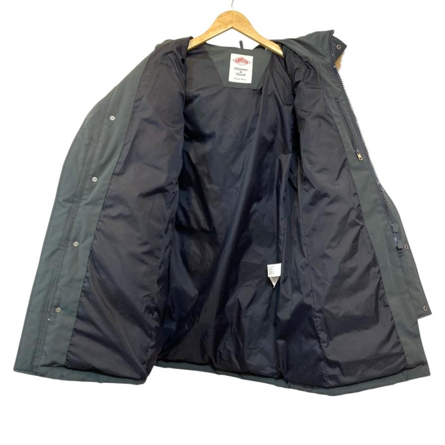 Danton（ダントン） 美品 フード付き ロングダウンコート JD-8744 LAS