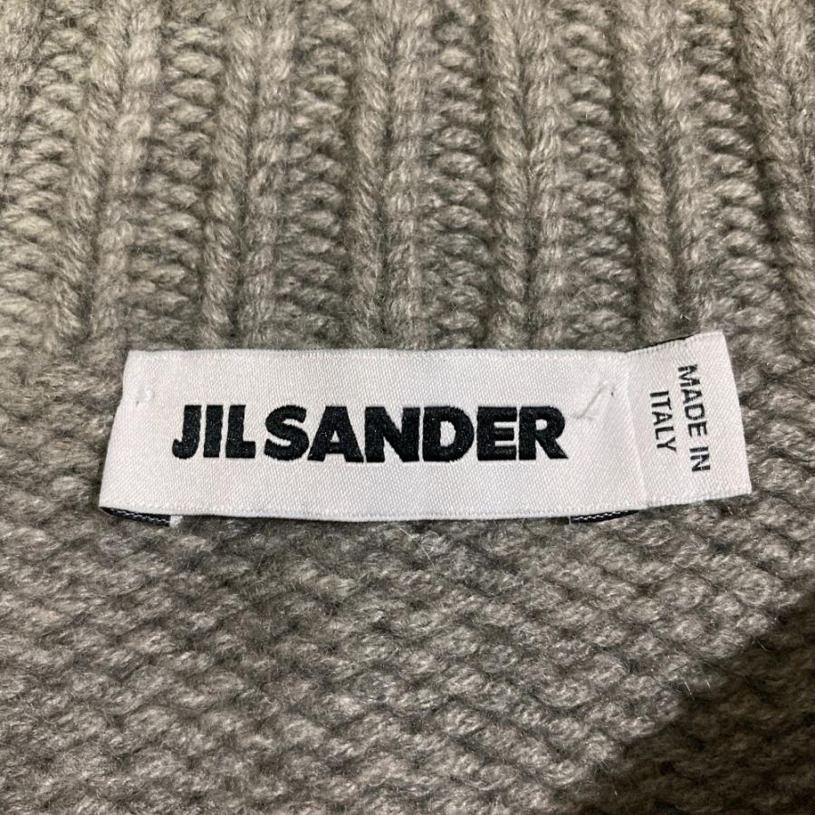 JIL SANDER（ジルサンダー） 美品 Jインターシャ カシミヤニット