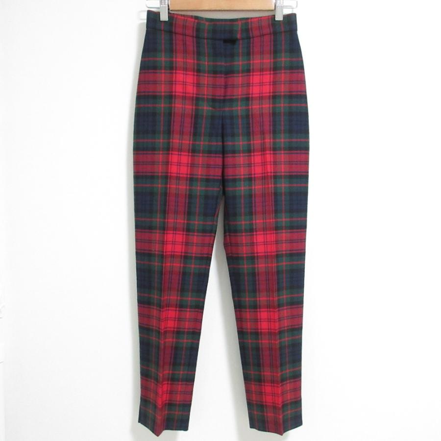 BURBERRY（バーバリー） 美品 タータンチェック スリムパンツ 34サイズ