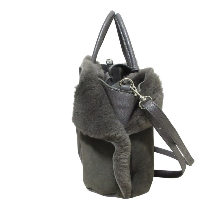 PotioR（ポティオール） 美品 ムートン 2WAY ハンドバッグ ショルダー 