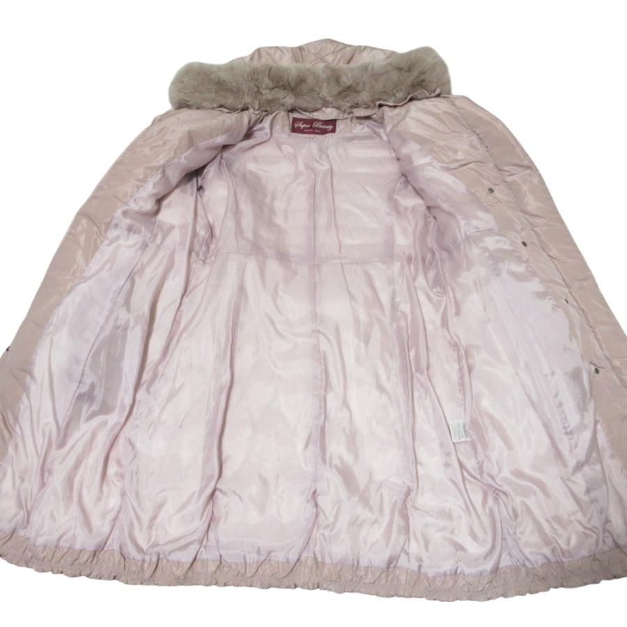 美品 Super Beauty スーパービューティー レッキスファー付きダウン