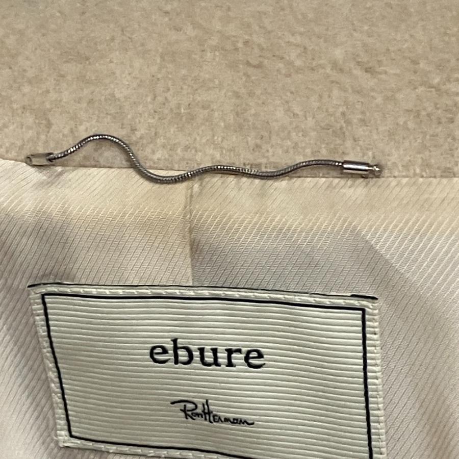 ロンハーマン別注 ebure スーパー100SビーバーメルトンPコート ebure 良品 エブール ロンハーマン別注 スーパー100sビーバー メルトン