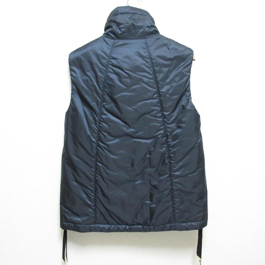 新品同様 25AW Max Mara THE CUBE マックスマーラ GREENVE テクニカル キャンバス ジレ サイズ38 ネイビー レディース 古着 中古 USED 新品同様 25AW Max Mara THE CUBE マックスマーラ GREENVE テクニカル