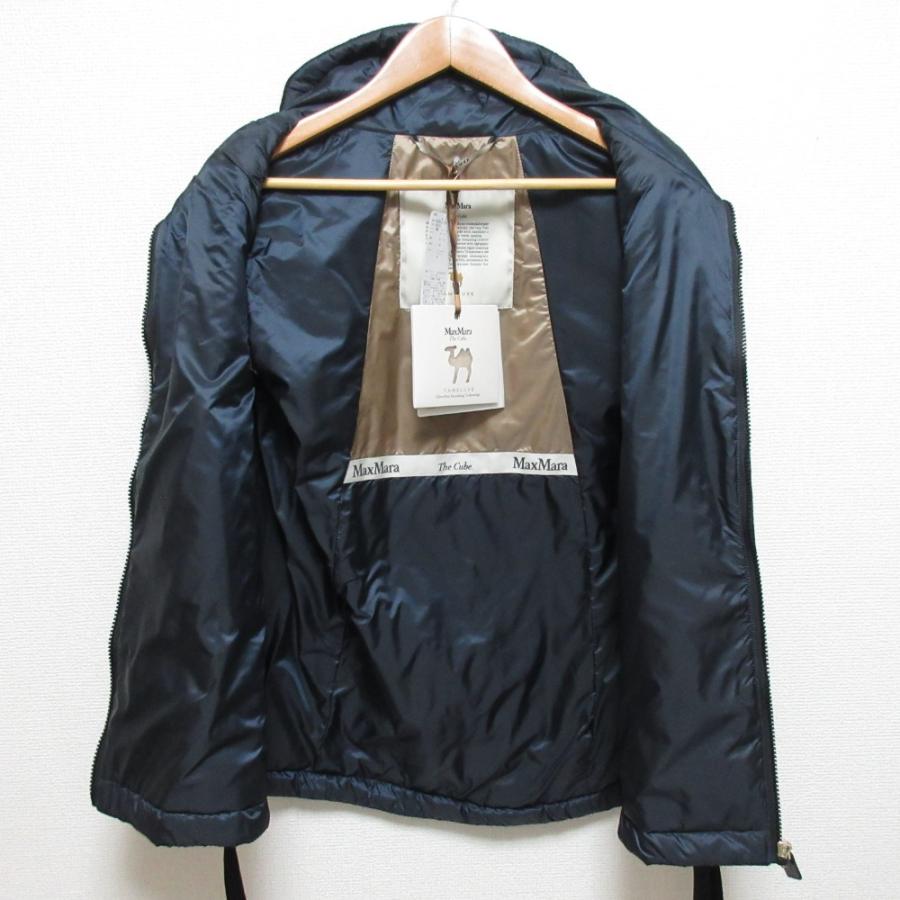 新品同様 25AW Max Mara THE CUBE マックスマーラ GREENVE テクニカル キャンバス ジレ サイズ38 ネイビー レディース 古着 中古 USED 新品同様 25AW Max Mara THE CUBE マックスマーラ GREENVE テクニカル