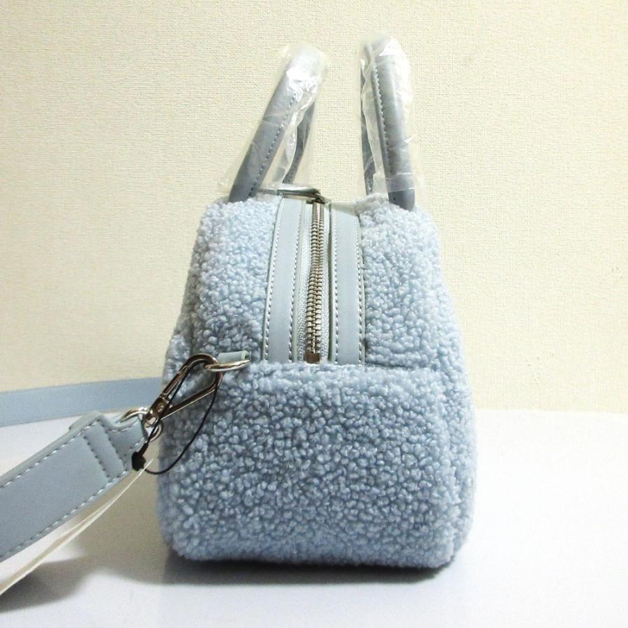 未使用 TSURU by Mariko Oikawa ツルバイマリコオイカワ Cure ボア 2WAY ショルダーバッグ ライトブルー レディース 古着 中古 USED TSURU by Mariko Oikawa（ツルバイマリコオイカワ） 未使用 Cure ボア