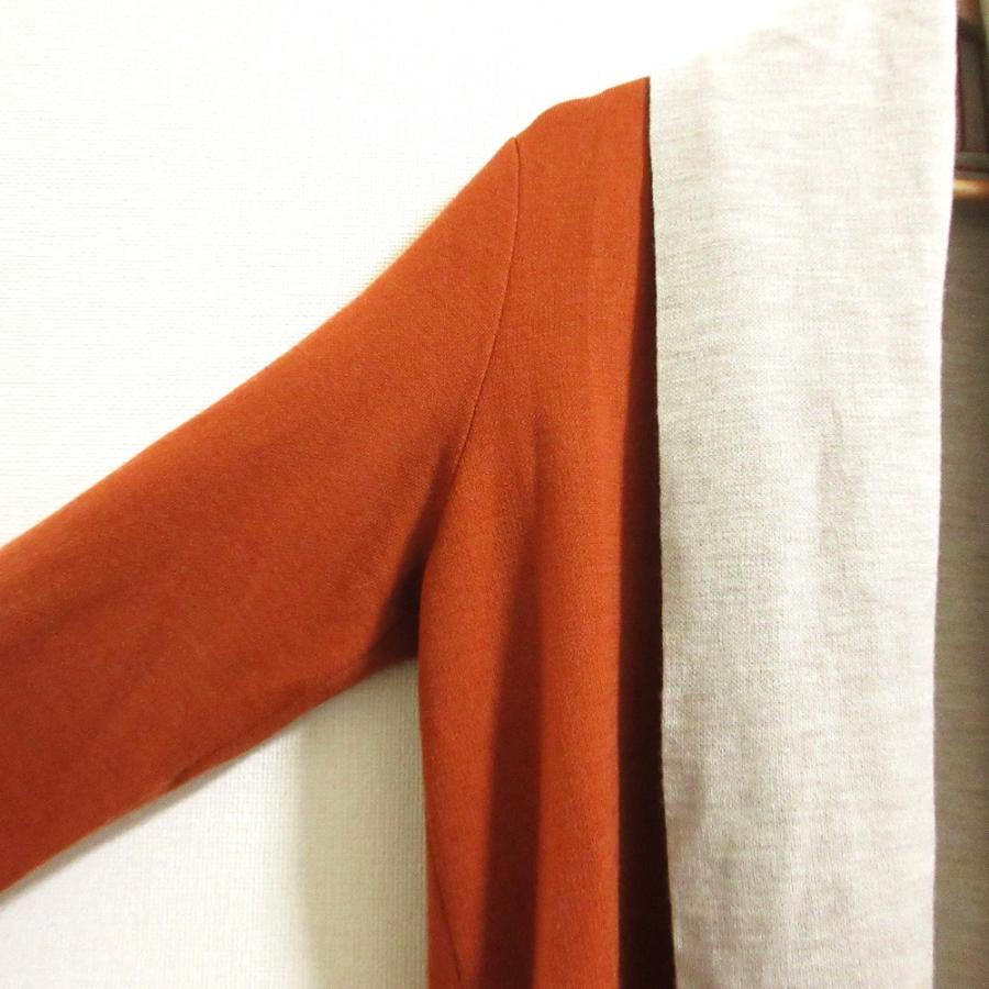 ブランド別 フォクシー FOXEY オレンジ 茶 カーディガン