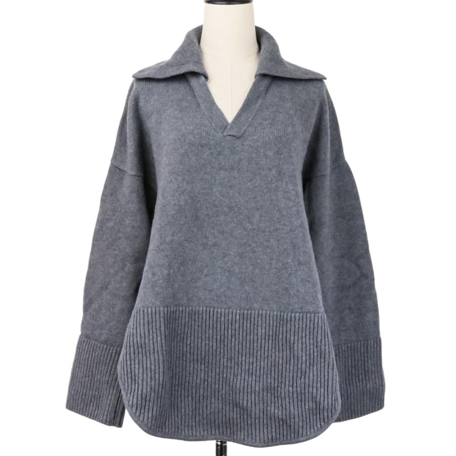 LOEWE（ロエベ） 美品 アナグラム ウール ポロ ニット セーター 