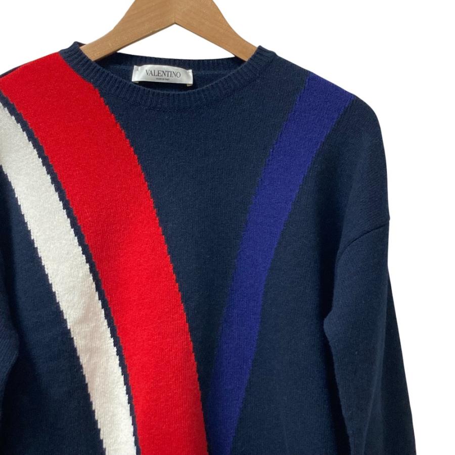 VALENTINO（ヴァレンティノ） 美品 Vロゴ ウールカシミヤ ニット