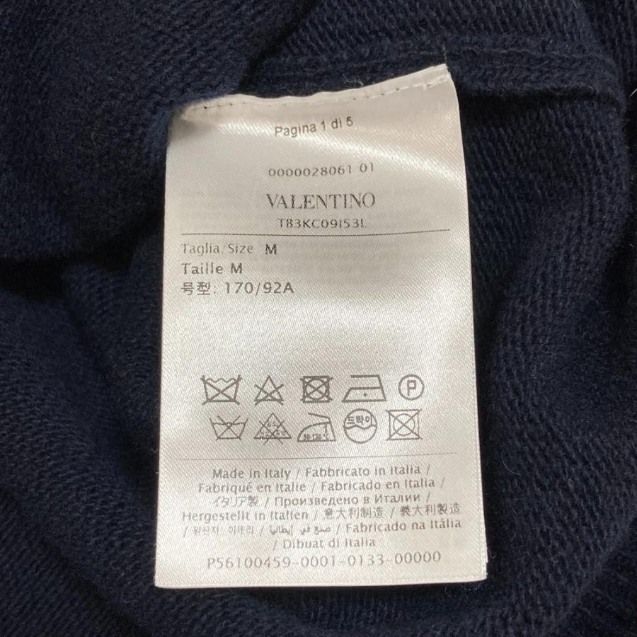 VALENTINO（ヴァレンティノ） 美品 Vロゴ ウールカシミヤ ニット