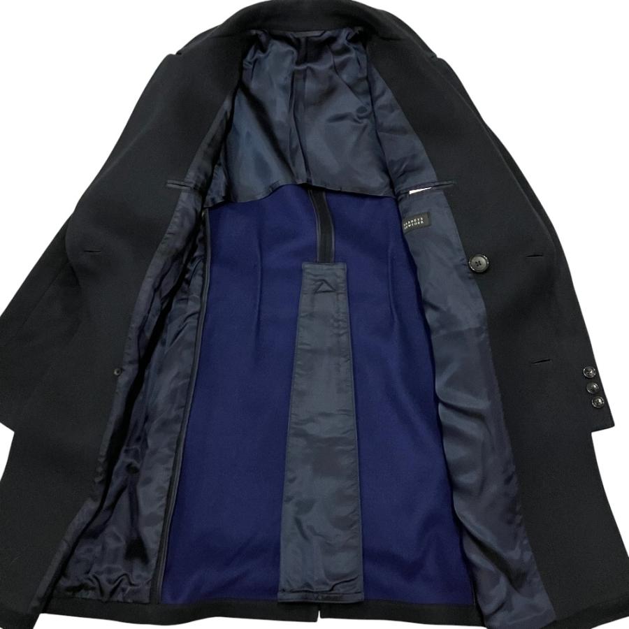 BARNEYS NEW YORK ネイビーロングコート BARNEYS NEWYORK（バーニーズニューヨーク） 美品 ダブルブレスト