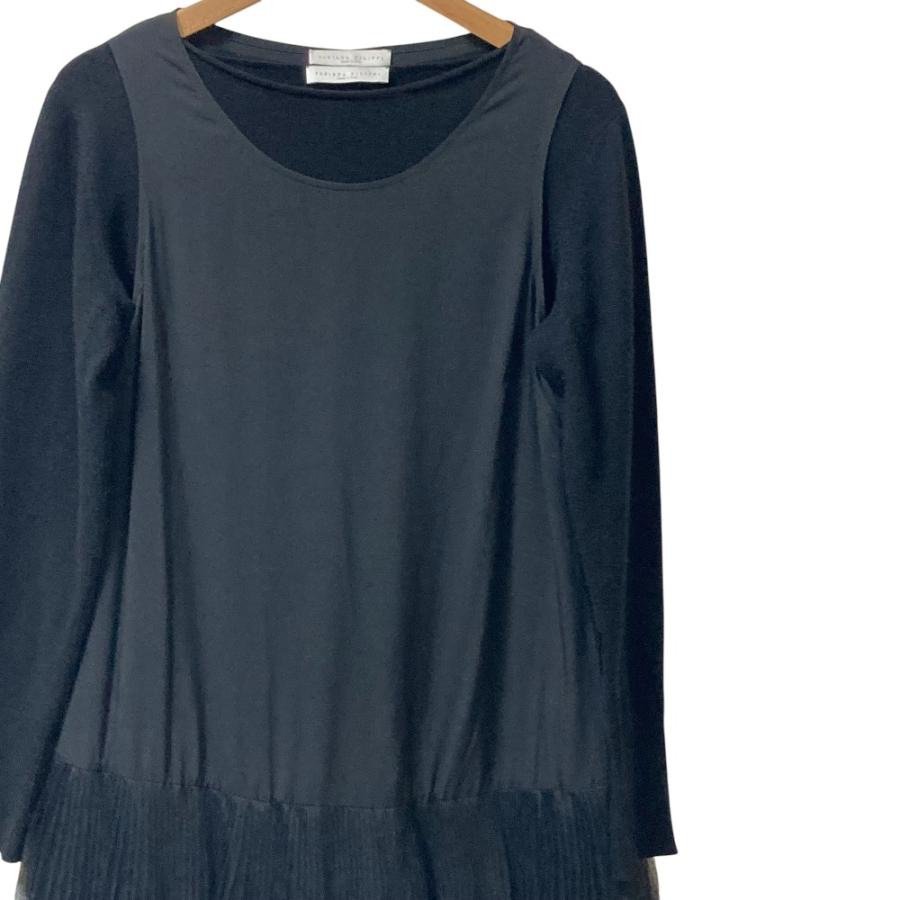 美品 ファビアナフィリッピ シルク.カシミヤ混 イタリア製 ワンピース