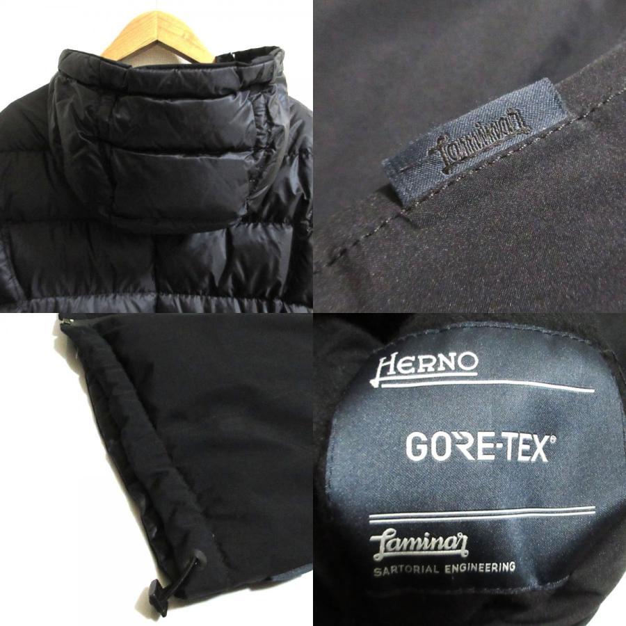 HERNO（ヘルノ） 美品 ゴアテックス ラミナー フーディー ダウンコート 