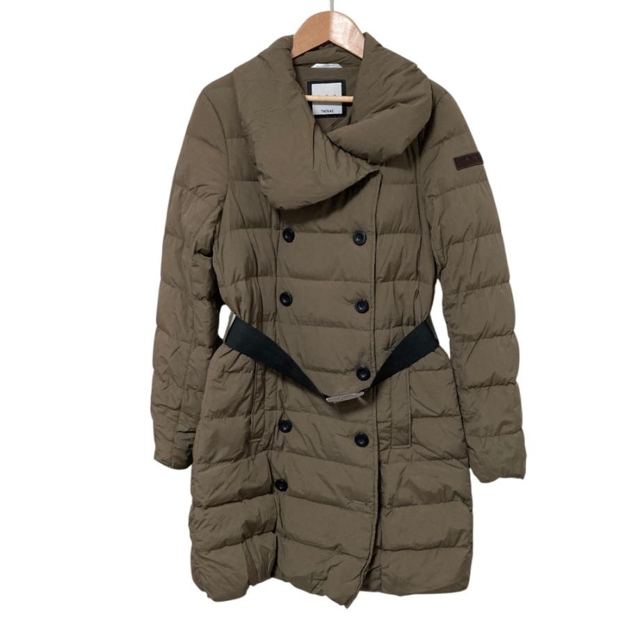 TATRAS（タトラス） 美品 ベルト付きダウンコート サイズ2 カーキ 