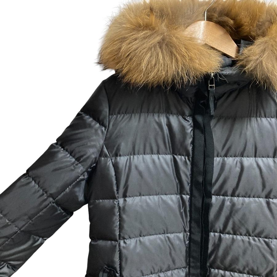 LANVIN en Bleu 美品 ランバンオンブルー レース ラクーンファー 