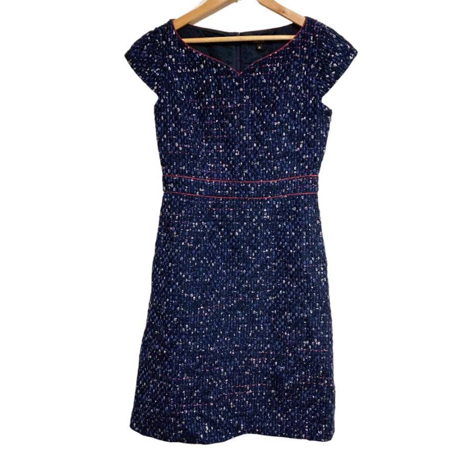 TOCCA（トッカ） 美品 ツイード キャップスリーブドレス ワンピース 0