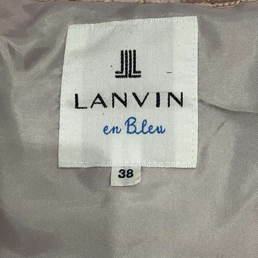 LANVIN en Bleu ランバンオンブルー フリル ダウンジャケット 3806216