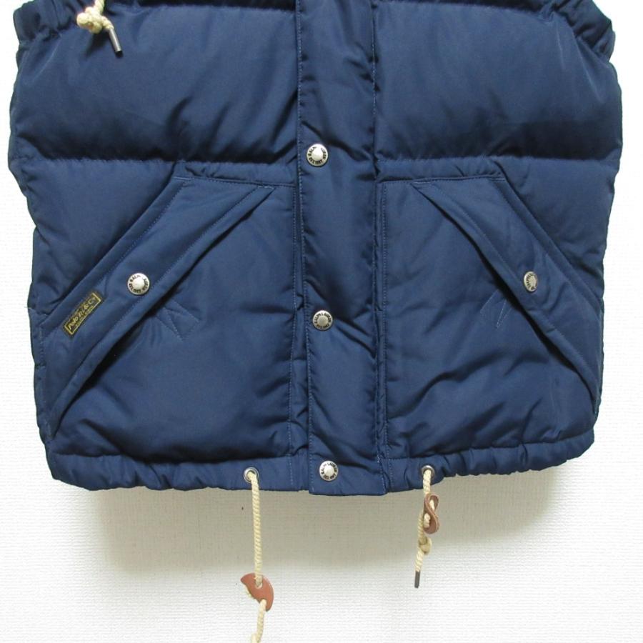 美品 POLO RALPH LAUREN ポロラルフローレン フード付きダウンベスト