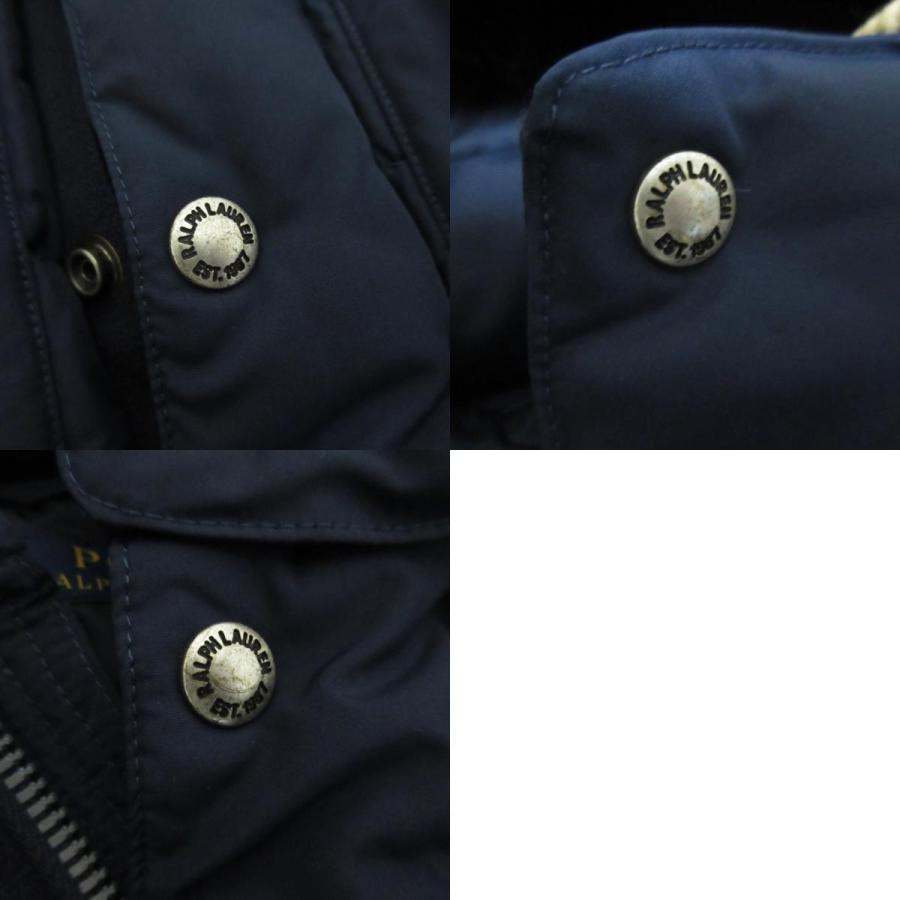 美品 POLO RALPH LAUREN ポロラルフローレン フード付きダウンベスト