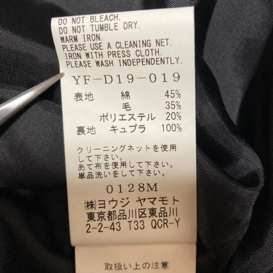 新品同様 Y's Yohji Yamamoto ワイズ ヨウジヤマモト チェック ウール
