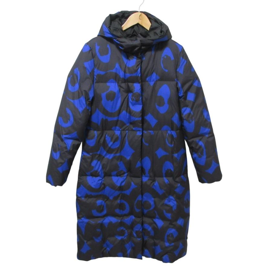 marimekko（マリメッコ） 美品 KISSAPOLLO ロングダウンコート XS 