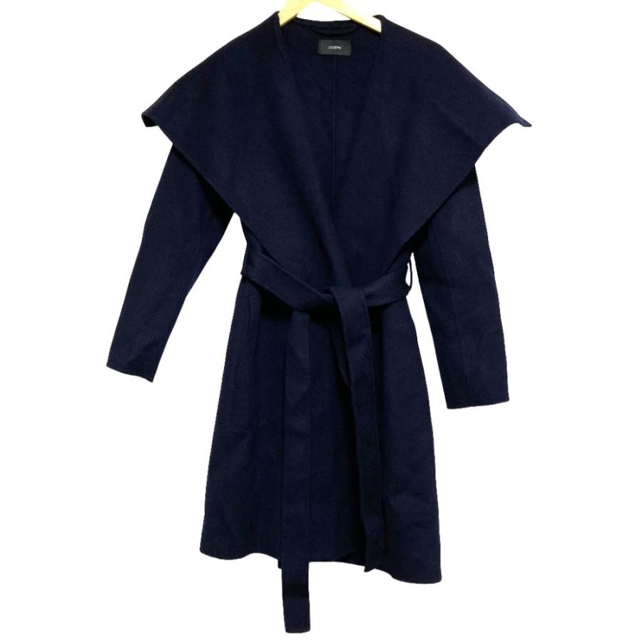 未使用 23AW JOSEPH ジョゼフ ダブルフェイス カシミヤラップミドル