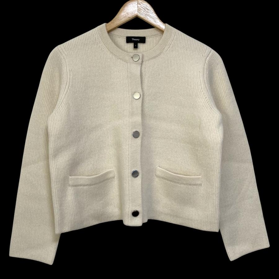 theory（セオリー） 美品 23AW Theory FELTED WOOL CASH CLASSIC KNIT