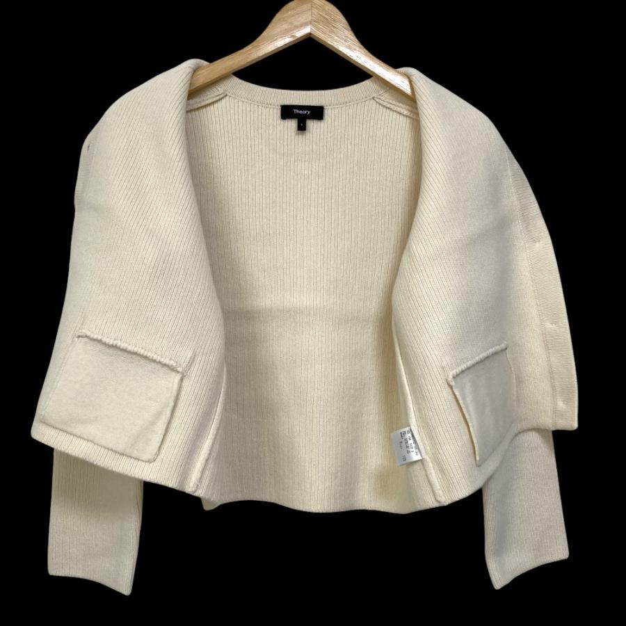 theory（セオリー） 美品 23AW Theory FELTED WOOL CASH CLASSIC KNIT