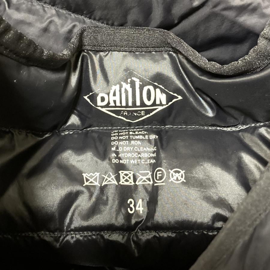 Danton（ダントン） 美品 Crew Neck Inner Down Jacket ノーカラー 