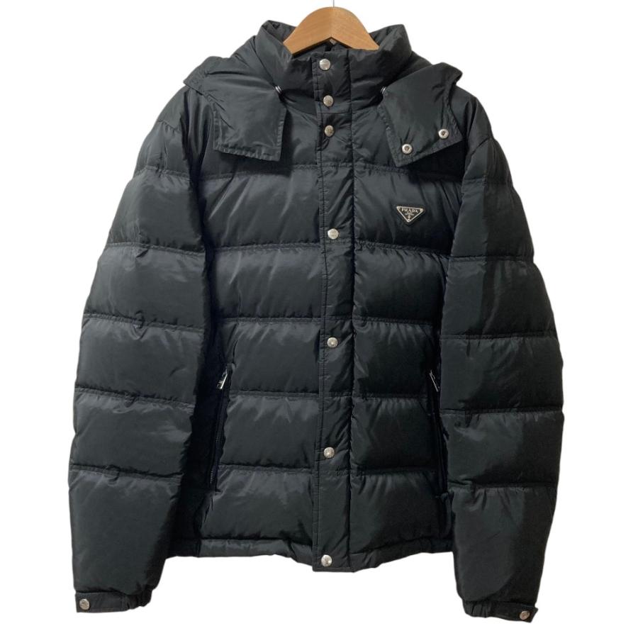 PRADA（プラダ） 美品 23AW PRADA トライアングルプレート フーデッド
