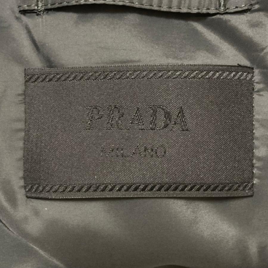 PRADA（プラダ） 美品 23AW PRADA トライアングルプレート フーデッド