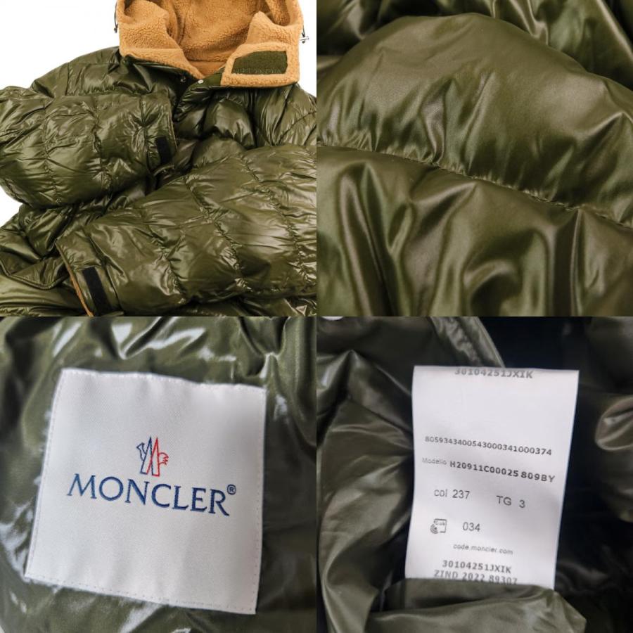 MONCLER（モンクレール） 美品 GORELEY リバーシブル ボア ダウン