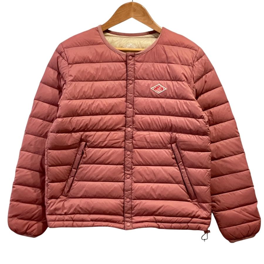 Danton（ダントン） 良品 ノーカラー ライトダウンジャケット 36